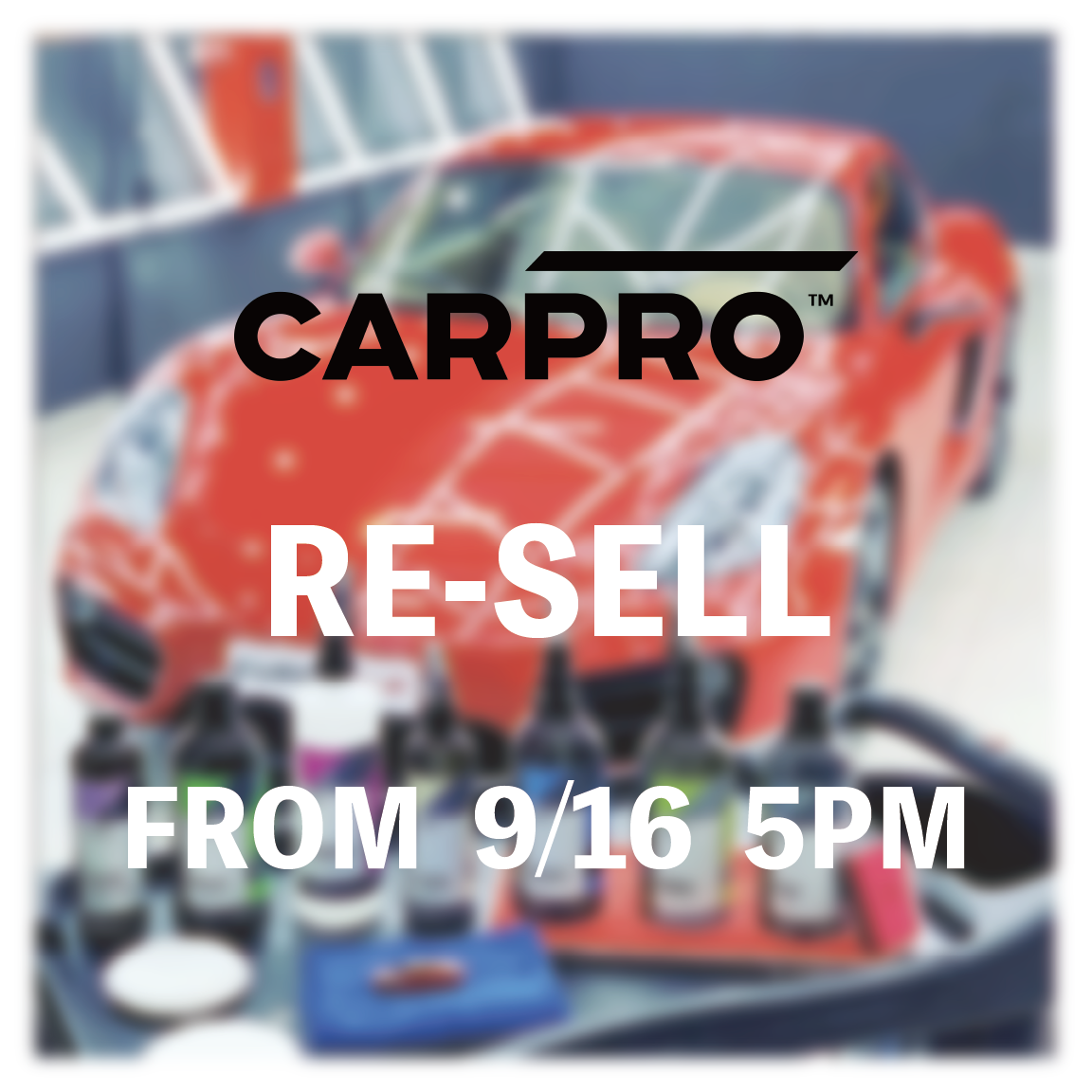 CARPRO製品入荷いたしました！