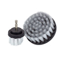 Soft Leather & Fabric Drill Brush Set (2Inches&4inches) ソフトレザー&ファブリックドリルブラシセット(2インチ、4インチ)