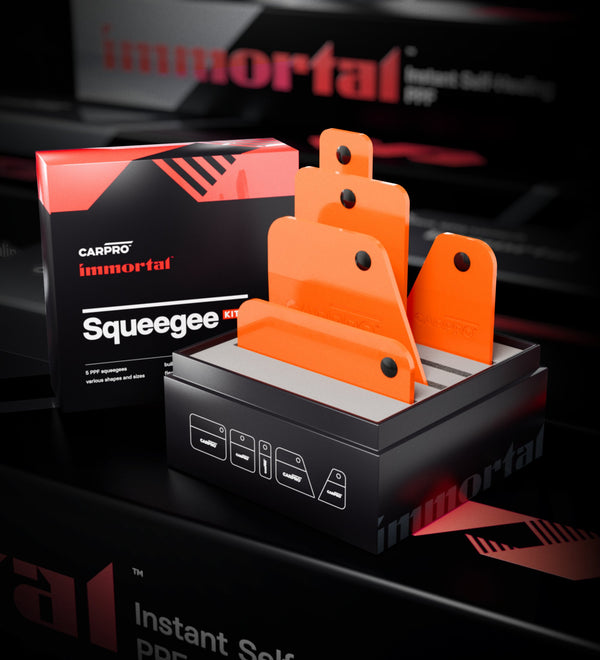 【新商品予告】Immortal Squeegee Kit、CARPRO IMMORTAL ImmoGel、Immortal CUTが登場いたします！