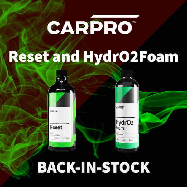 【欠品入荷予告②】Reset1l・HydrO2Foam500mlの入荷日が決定しました！