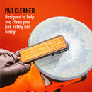 Foam Pad Cleaning Brush and Pad Removal Tool フォームパッドクリーニングブラシ&パッドリムーバルツール
