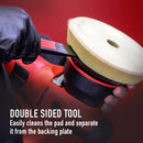 Foam Pad Cleaning Brush and Pad Removal Tool フォームパッドクリーニングブラシ&パッドリムーバルツール