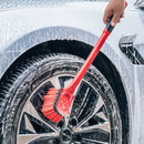 【手の届かない箇所の洗浄に】タイヤハウスブラシ（ロングハンドル）
