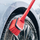 【手の届かない箇所の洗浄に】タイヤハウスブラシ（ロングハンドル）