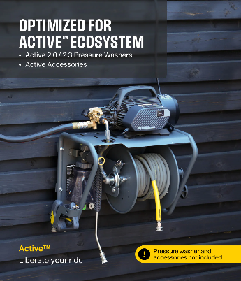 【予約注文】Active™ Hose Reel Wall Mount System