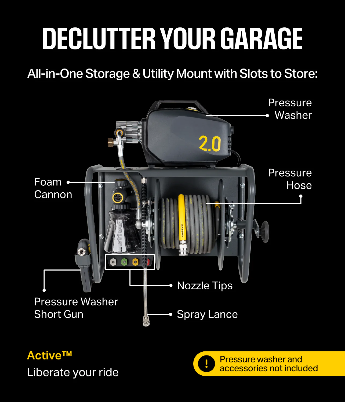 【予約注文】Active™ Hose Reel Wall Mount System